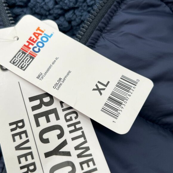 32 Degrees Blue Zip-Up Vest | New With Tags, Size XL - Picture 3 of 5